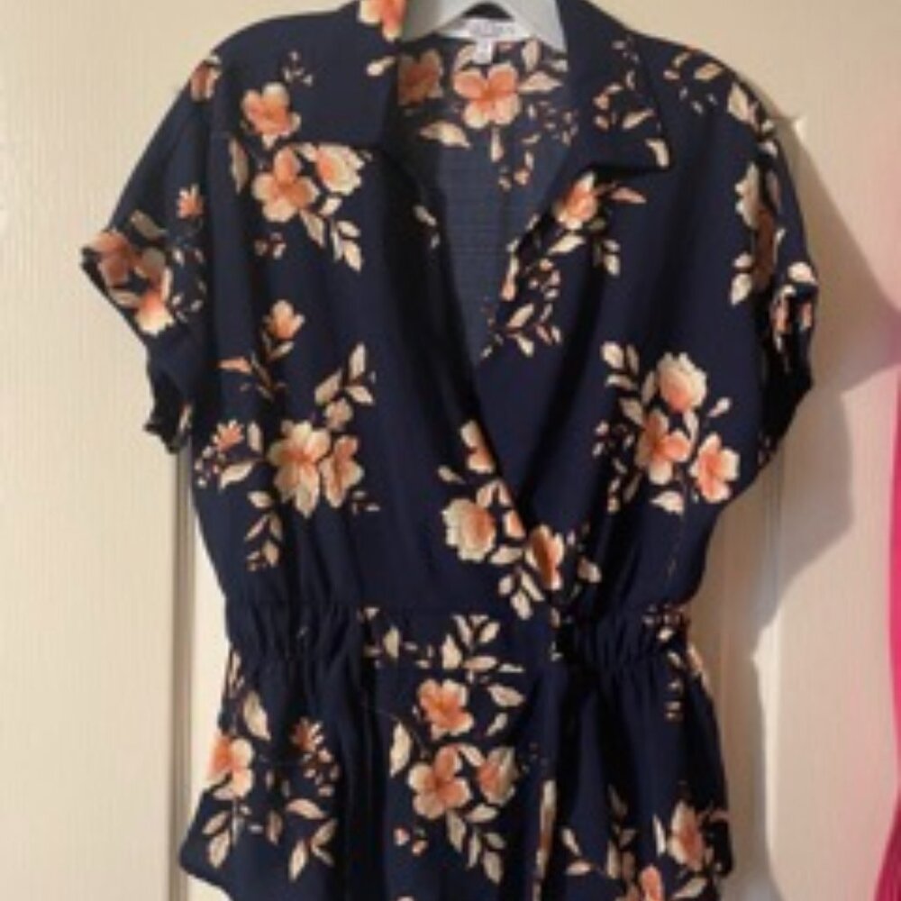 Sweet Rain Peplum Top